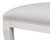 Wood Klismos Dining Chairs in White with Cream Seats, Sets of 2 For Sale - Image 7 of 11