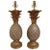 Silver Pair of Vintage Italian Gilt Terra Cotta Pineapple Lamps For Sale - Image 8 of 9