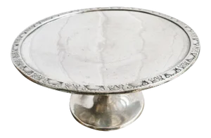 1949 Silver Plated Cake Stand From the Waldorf Astoria