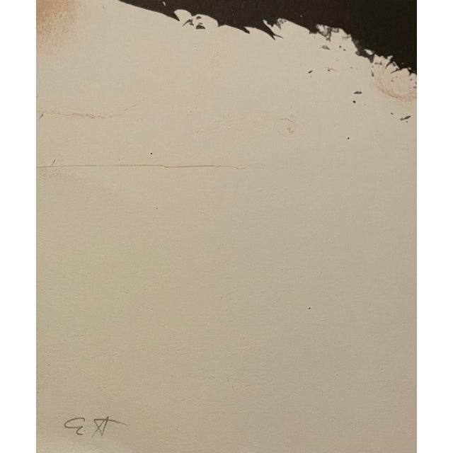 Gray Josep Guinovart Bertrán, Abstract Latin American Art Spanish Catalan Lithograph Josep Guinovart New York, 1984 For Sale - Image 8 of 8
