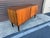Mid-Century Modern Vintage Danish Modern Small Teak Credenza by Hans Olsen For Sale - Image 3 of 7