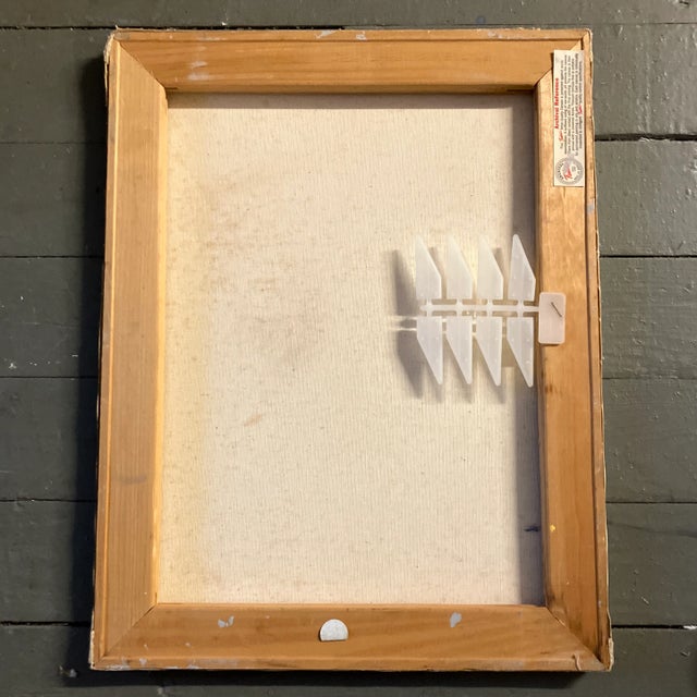 Contemporary 1980’s Original Cityscape With Fountain Impressionist Painting For Sale - Image 3 of 3