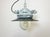 Gray Grey Cast Aluminium Explosion Proof Lamp with Enameled Shade from Elektrosvit, 1970s For Sale - Image 8 of 16