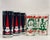 Vintage Christmas Glasses- Set of Six For Sale - Image 9 of 9
