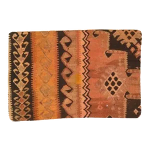 Vintage Hand Knotted K26 Pillow 16" X 24"