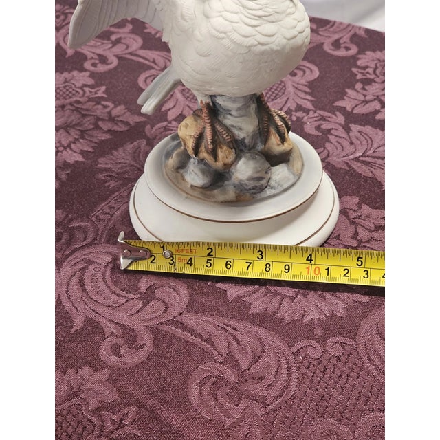 Vintage MCM Andrea Sadek Porcelain White Dove Figurine For Sale - Image 4 of 5
