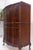 Wood Tall Carved Mahogany Chinese Chippendale Style Bow Front High Chest Dresser For Sale - Image 7 of 18