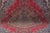1970s Vintage Persian Handmade Wool 9x13 Red Area Rug For Sale - Image 10 of 11