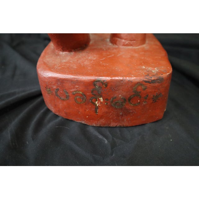 Antique Burmese Statue of Nat on Horseback For Sale - Image 16 of 16