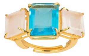 Annette Ring, Pink, Size 9