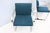 Ludwig Mies Van Der Rohe Brno Flat Bar Chairs in Blue Fabric by Gordon, a Pair For Sale - Image 16 of 18