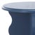 Spritely Home Lilith Wavy Accent Table in Blue For Sale - Image 4 of 8