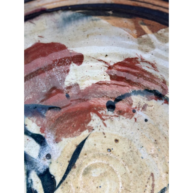 Vintage Grand Bowl by Josette Miquels, 1994 For Sale - Image 4 of 9