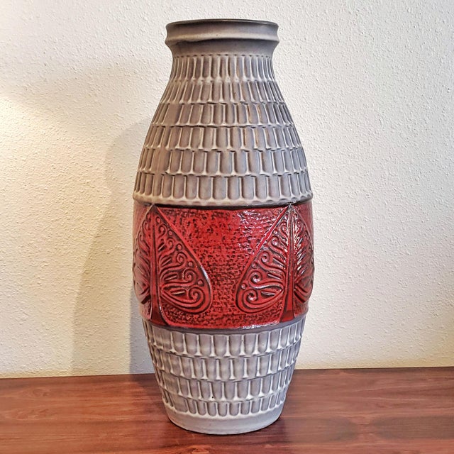 Large Bay Keramik Floor Vase 995 60 Chairish