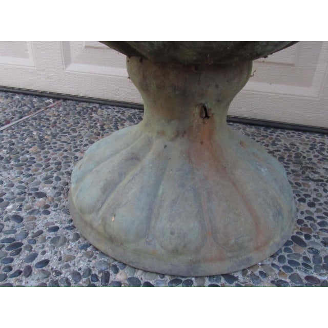 Pair of Antique French Copper Urns For Sale - Image 12 of 17