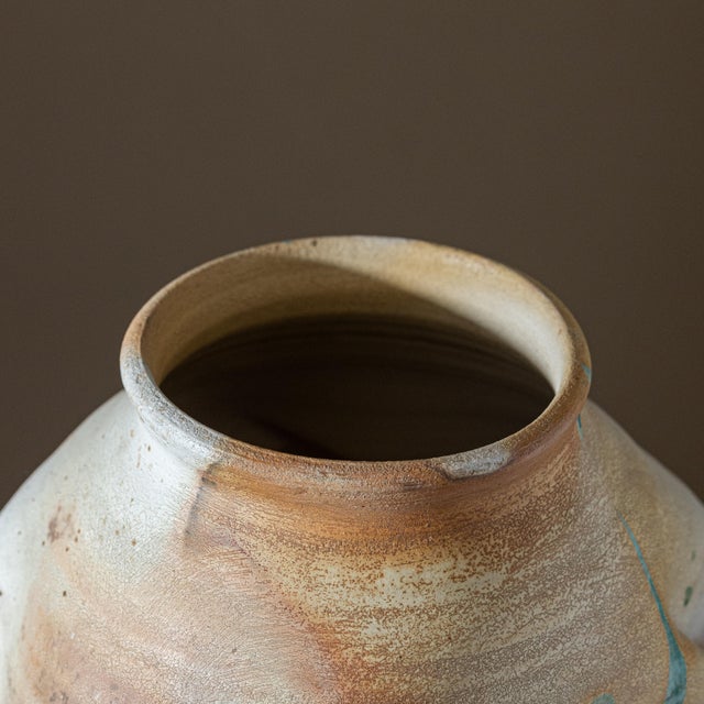 Monumental Sculptural Studio Pottery Vessel, Attributed to Rodney Mott For Sale - Image 14 of 17