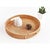 Early 21st Century Round Rattan Serving Tray With Handles Small For Sale - Image 5 of 6
