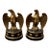 Americana Neoclassical Gilt Eagle Bookends in the Manner of Ralph Lauren, Vintage Circa 1960s–1970s For Sale