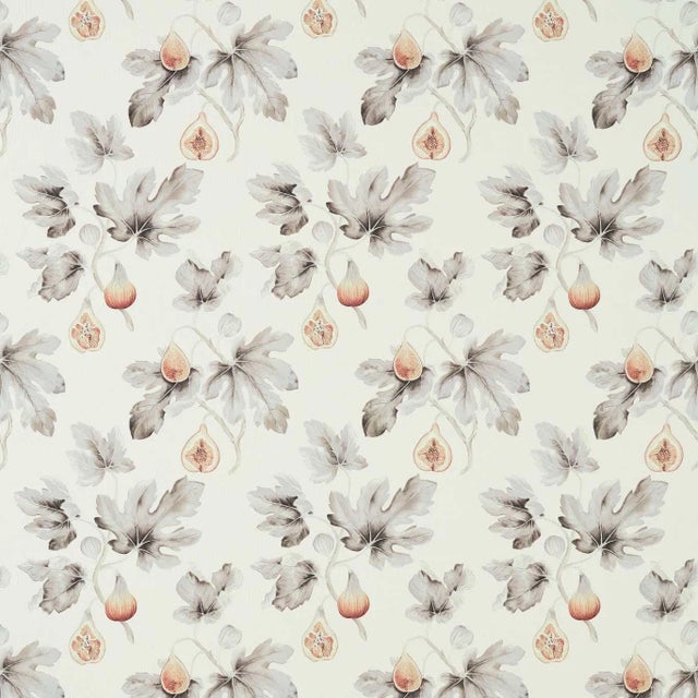 Sanderson Fig Harvest Fabric in Sepia/Grey - a Sample For Sale