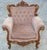 Brown Vintage French Armchair in Fabric and Wood, 1960s For Sale - Image 8 of 13