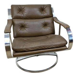 Late 20th Century Gardner Leaver Steelcase Lounge Chair For Sale