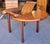 Mid 20th Century Danish Mid Century Modern Extending Teak Round Dining Table c.1960 For Sale - Image 5 of 11