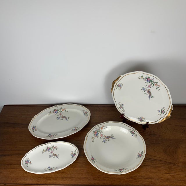 1960s Model Chantilly Oval Dish from Longchamp, 1950s For Sale - Image 5 of 8