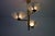 Italian Brass and Glass Chandelier, 1950s For Sale - Image 6 of 18