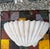 Vintage shell-form wall planter produced by Howard J. Calderone for Studio 45. Featuring a faux stone finish and dramatic...