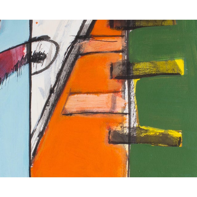 Abstract Mixed Media Painting by James L. Bruch For Sale In Indianapolis - Image 6 of 9