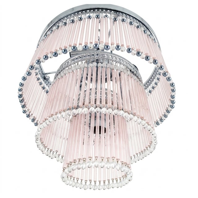 Beautiful vintage chandelier, created in 1962. Art Deco style, with a Middle Eastern touch. Created entirely by hand by...