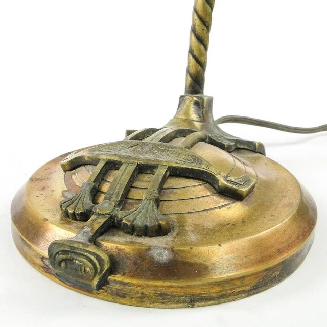 Art Nouveau Bedside Lamp, Former Austro Hungarian Empire, 1900s For Sale - Image 9 of 13