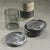 Sophisticated and timeless — this set of four coasters is carved from black marble with striking white veining running...