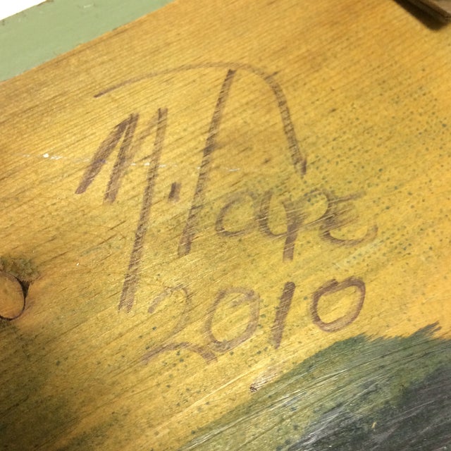 Vintage Sugar Glass Window Box Shelf Chairish