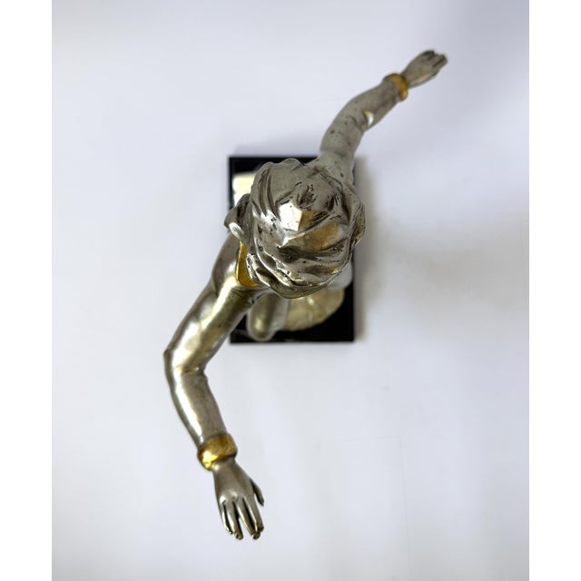 Bronze Sculpture of Soccer Player – 18" For Sale - Image 11 of 12