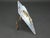 Rene Lalique Clear & Opalescent Glass 'Inseparables' Clock. This design features two pairs of parakeets, perched on...