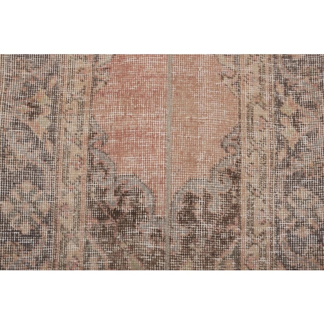 Textile Turkish Oushak Extra Long and Wide Runner - Stair Tread 2'2'' X 22'4'' For Sale - Image 7 of 11