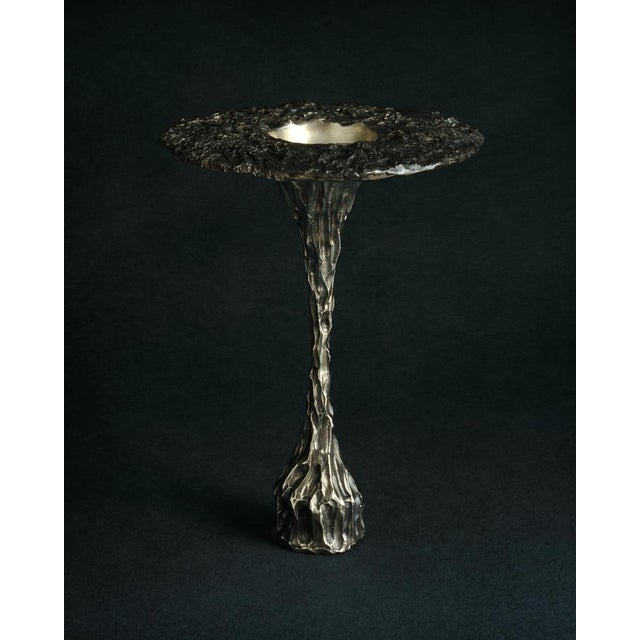 Omnia vanitas vanité 24 candelabra in patinated cast bronze by william guillon hand sculpted, dated and signed dimensions:...