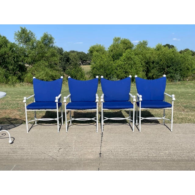 1960s Mario Papperzini Salterini Style Dining Table & 4 Chairs For Sale - Image 9 of 11