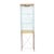 Mid-Century Modern Pair of Mid-Century Modern Glass and Blond Wood Display Cases For Sale - Image 3 of 14