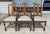7 Piece j.b. Van Sciver Co. Refinished Antique Oak Round Dining Set With Two Leaves For Sale - Image 14 of 18