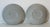 Ceramic Mid 20th Century Mid Century Modern Gray Homer Laughlin Rhythm Pattern Bowls - Set of 2 For Sale - Image 7 of 8
