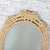 Late 20th Century Coastal or Hollywood Regency Style Oval Wall Mirror Faux Bamboo Resin Ceruse Finish For Sale - Image 10 of 18