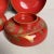 Red 20th Century Taishō Urushi Maki-E Rice and Soup Bowls, Japan, Set of 2 For Sale - Image 8 of 13