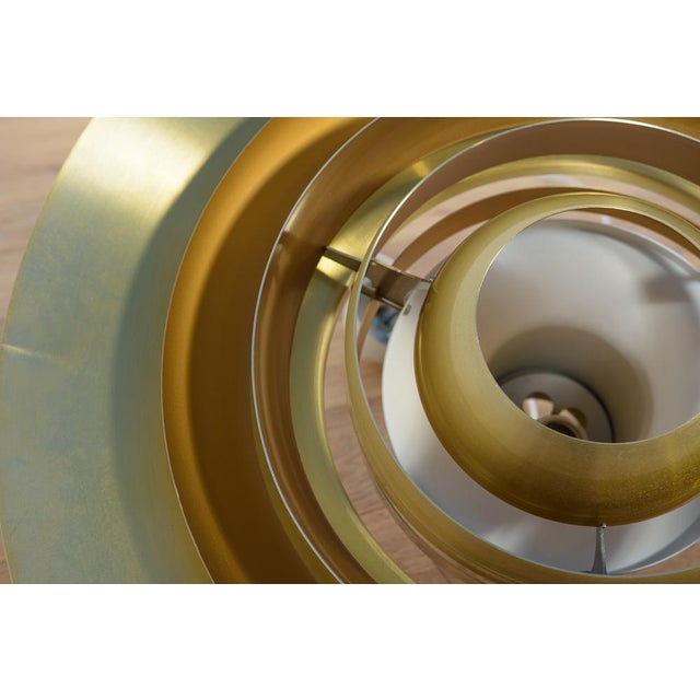 Large Mid-Century Ceiling Lamp Model P700 by Preben Fabricius & Jørgen Kastholm for Nordisk Solar, 1960s For Sale - Image 15 of 16