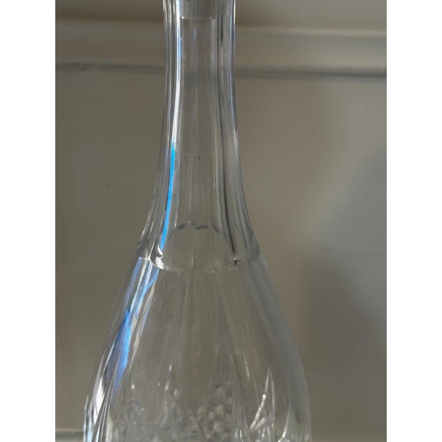 Crystal Apron Wine Decanter from Baccarat, 1936 For Sale - Image 4 of 15