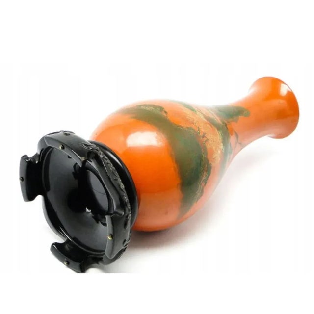 Wood Oriental Vase, Vietnam, 1950s For Sale - Image 7 of 8