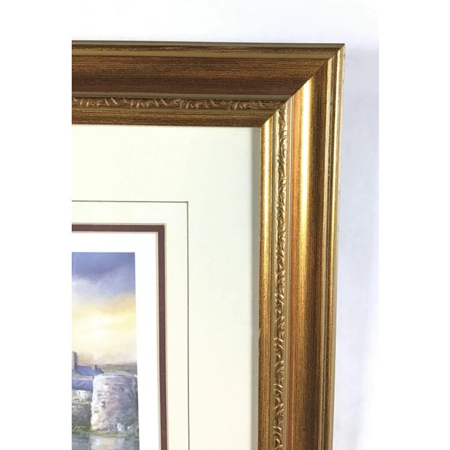 Wood Gold Framed Print of King John’s Castle by Philip Gray For Sale - Image 7 of 12