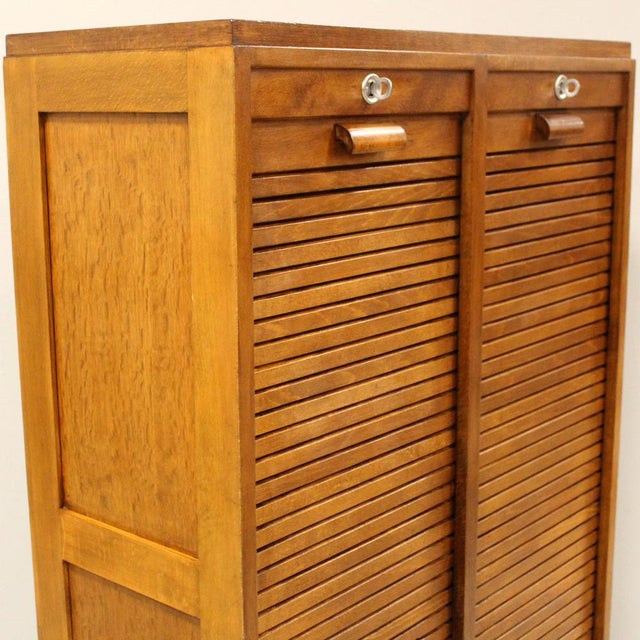 Vintage Filing Cabinet, 1930s For Sale - Image 13 of 14