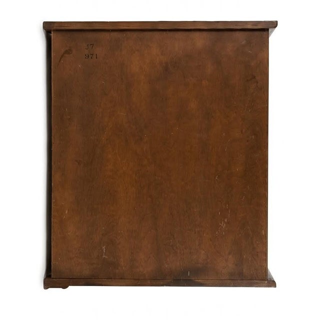 Vintage Jim Peed for Drexel Heritage "Esperanto" 4-Piece Walnut Bedroom Set For Sale In Los Angeles - Image 6 of 11